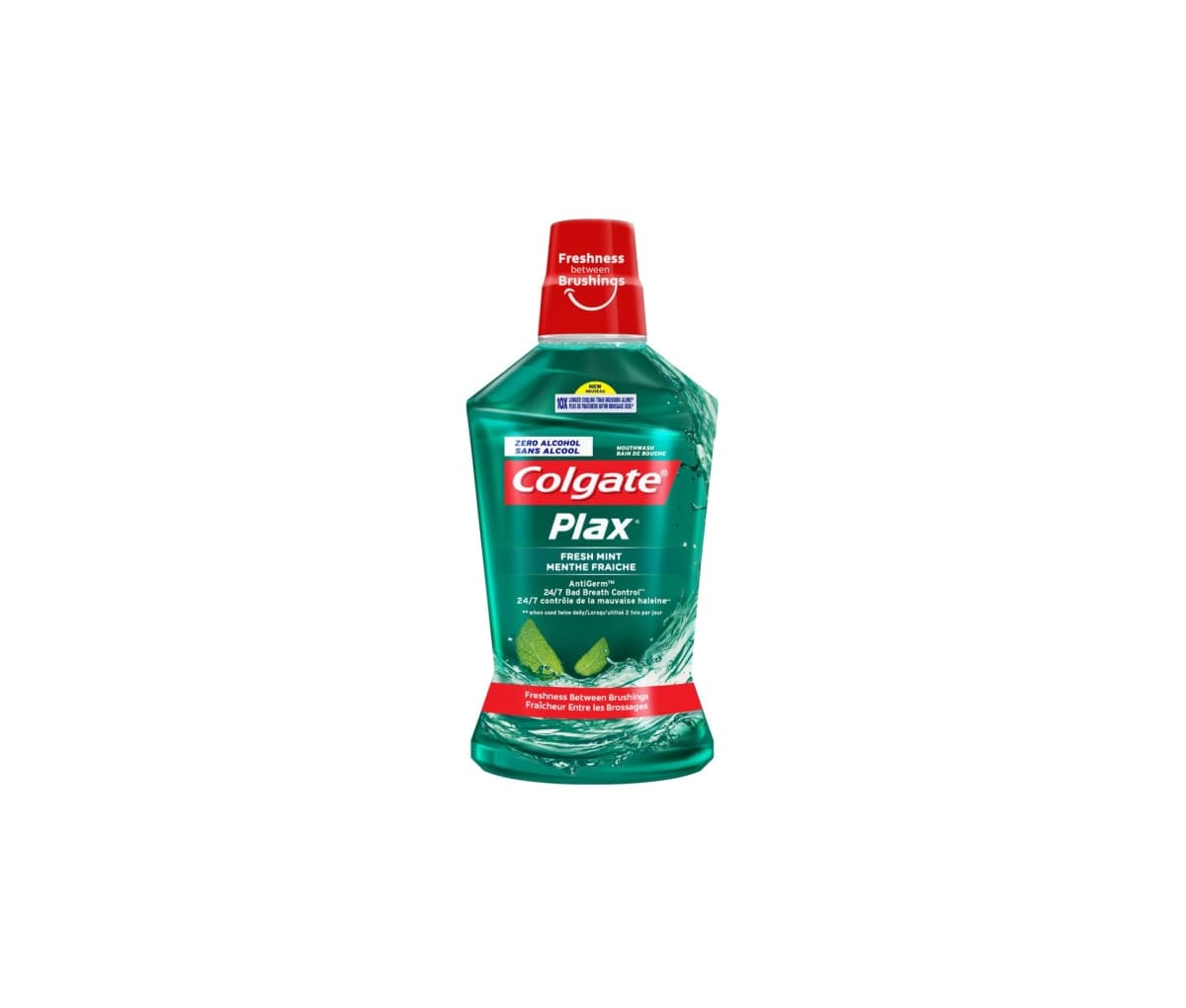 Bain de bouche, Menthe fraîche, Plax, Colgate, 500g