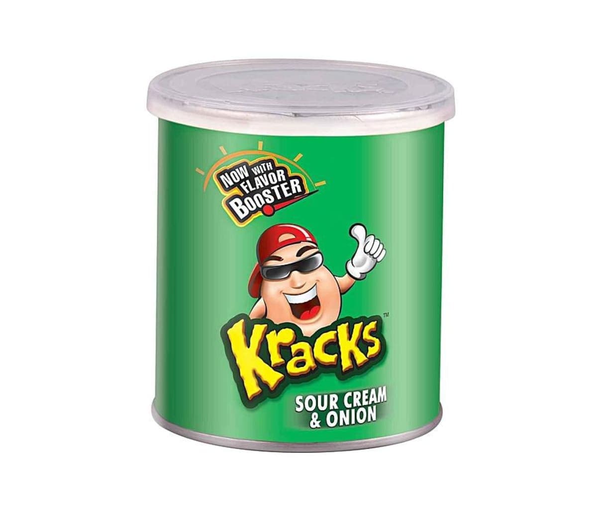 Chips, Kracks, Sour cream & onion, 45g