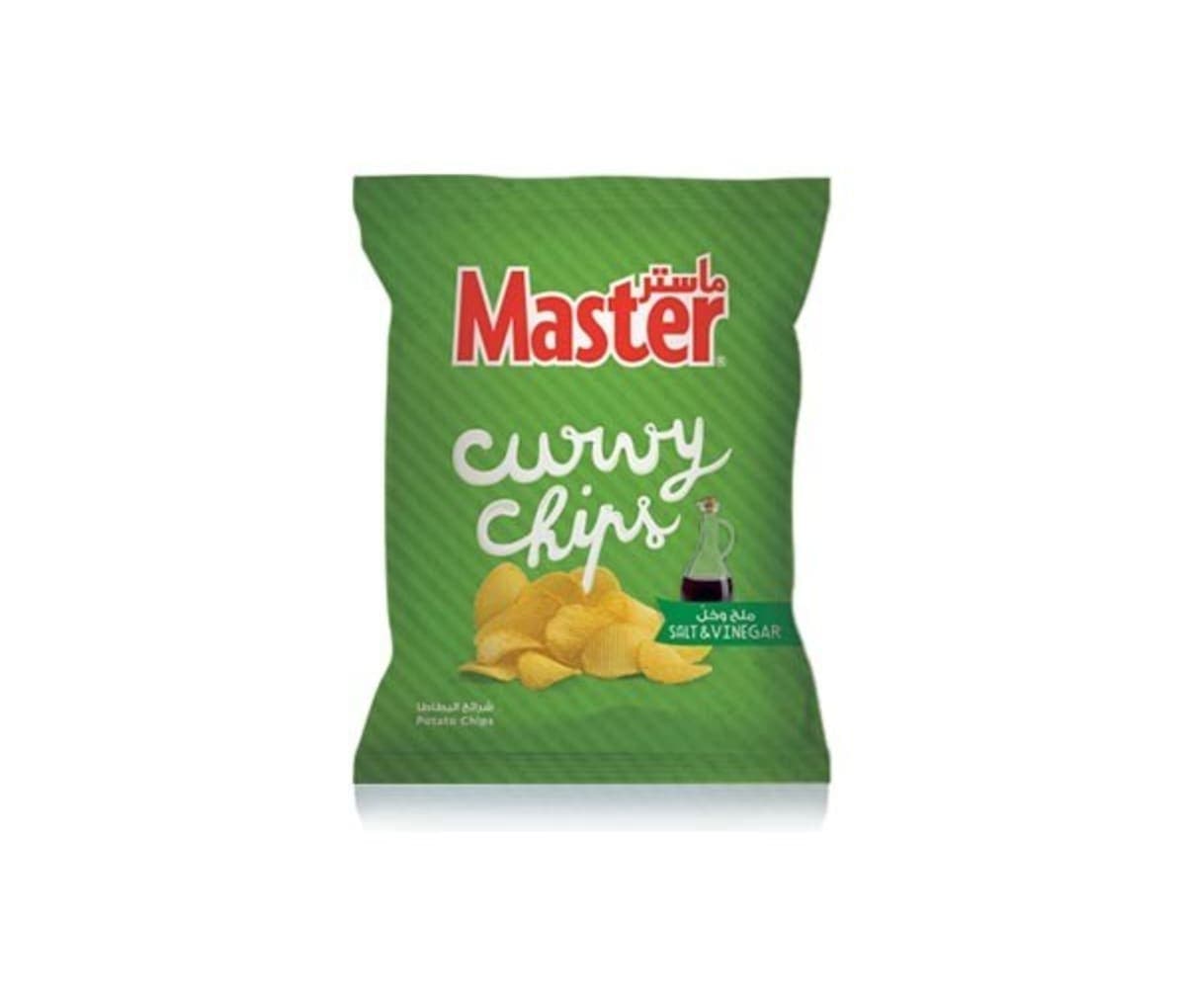 Chips, Master Curvy Chips, Salt & Vinegar, 34g