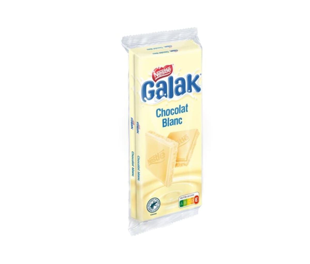Chocolat blanc, Galak, Nestlé, 100g