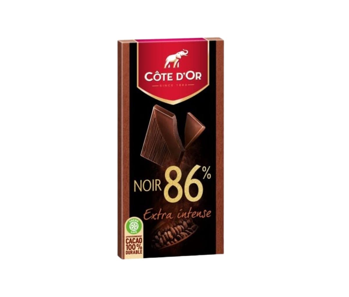 Chocolat noir, extra intense, Côte d'or, 100g