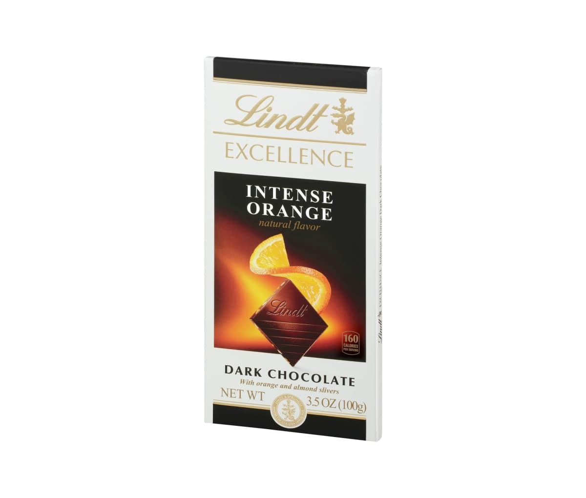 Lindt, Chocolat noir, Excellence, Orange Intense, 100g