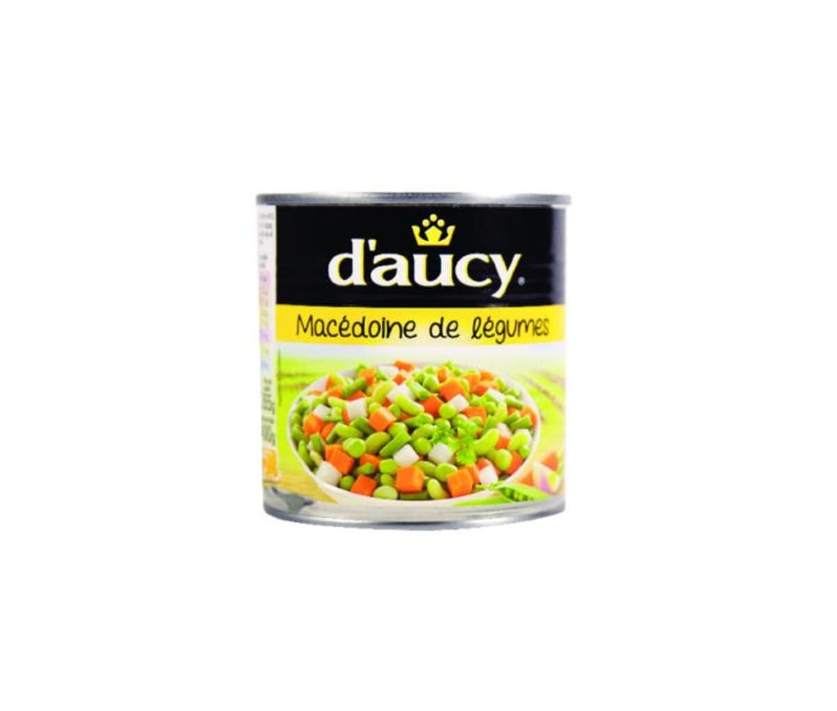 Macédoine de légumes, D’aucy, 200g