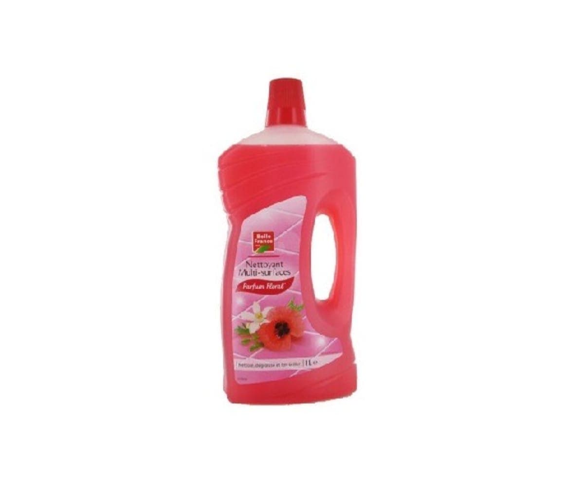 Nettoyant multi-surfaces, parfum floral, Belle France, 1L