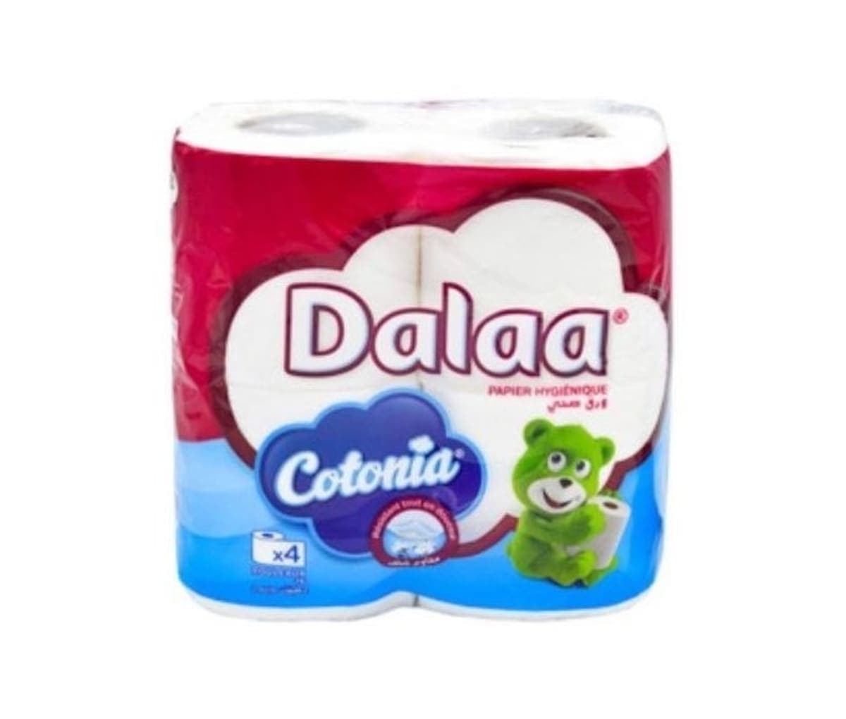Papier hygiénique, Dalaa, 4 rouleaux