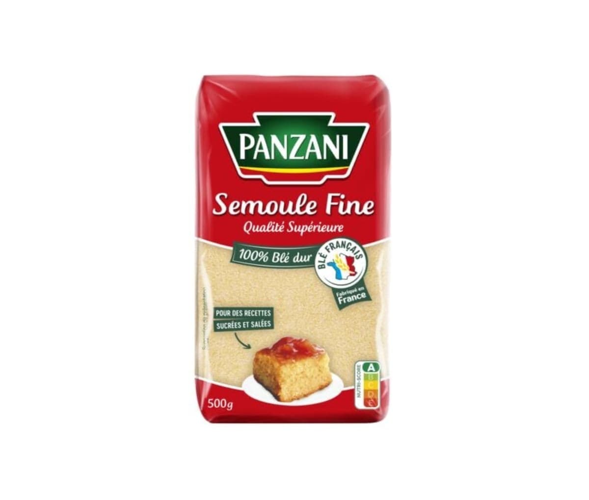 Semoule fine, Panzani, 500g