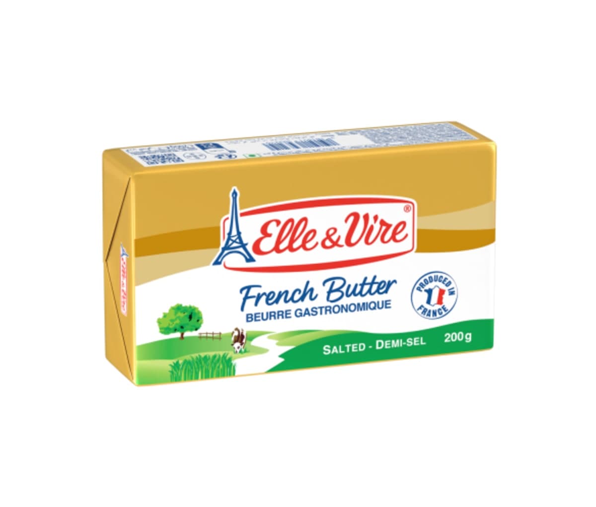 Beurre, Gastronomique, Demi-Sel, Elle &Vire, 200g