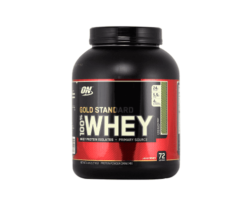 Isolat de protéine de lactosérum en poudre, Optimum Nutrition, 74 portions, chocolat, 2.27 kg
