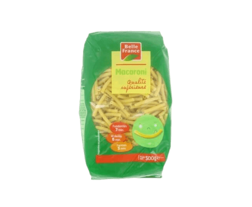 Pâtes Macaroni, Belle France, 500g