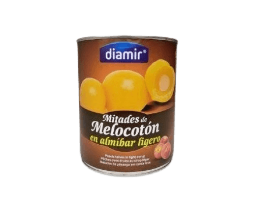 Pêches en boite, Diamir, 420g