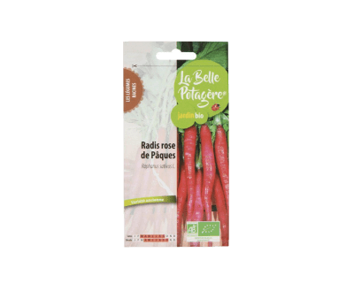 Graines à semer, Radis rose de Pâques, Youdoit, 3g