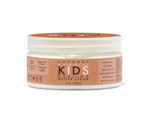 Shea Moisture, for Kids, Curly Butter Cream, Coconut and Hibiscus, 170 ml