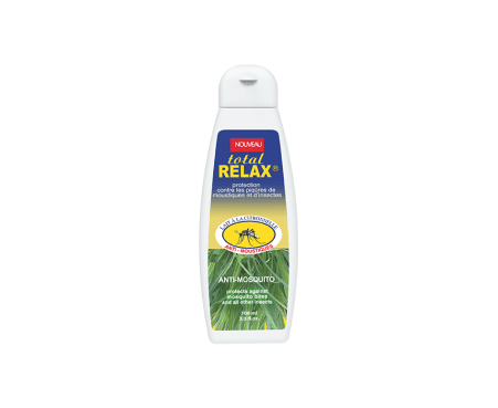 Anti-moustiques, Crème, Citronnelle, Total Relax, 100 ml