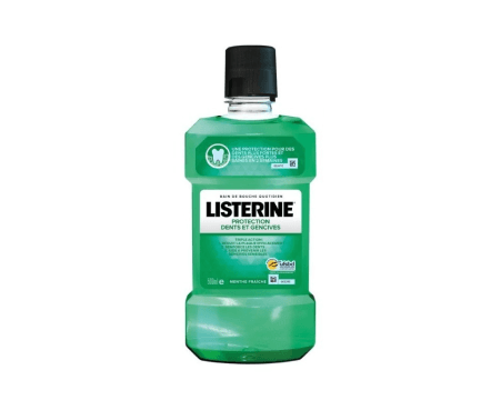 Bain de bouche, Listerine, Protection de dent et gencives, 500 ml