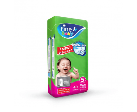 11-18kg Maxi, Couche, 40 diapers, Fine Baby