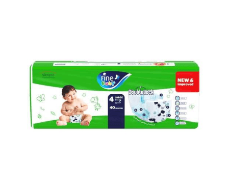 7-14kg Large, Couche, 40 diapers, Fine Baby