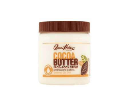 Crème visage et corps, cocoa butter, Queen Helene, 425g