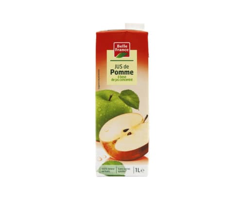 Jus de pomme, Belle France, 1L